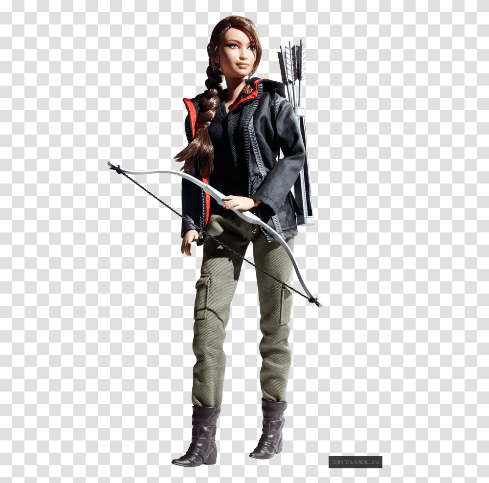 Action Figure Hunger Games, Person, Bow, Archery Transparent Png