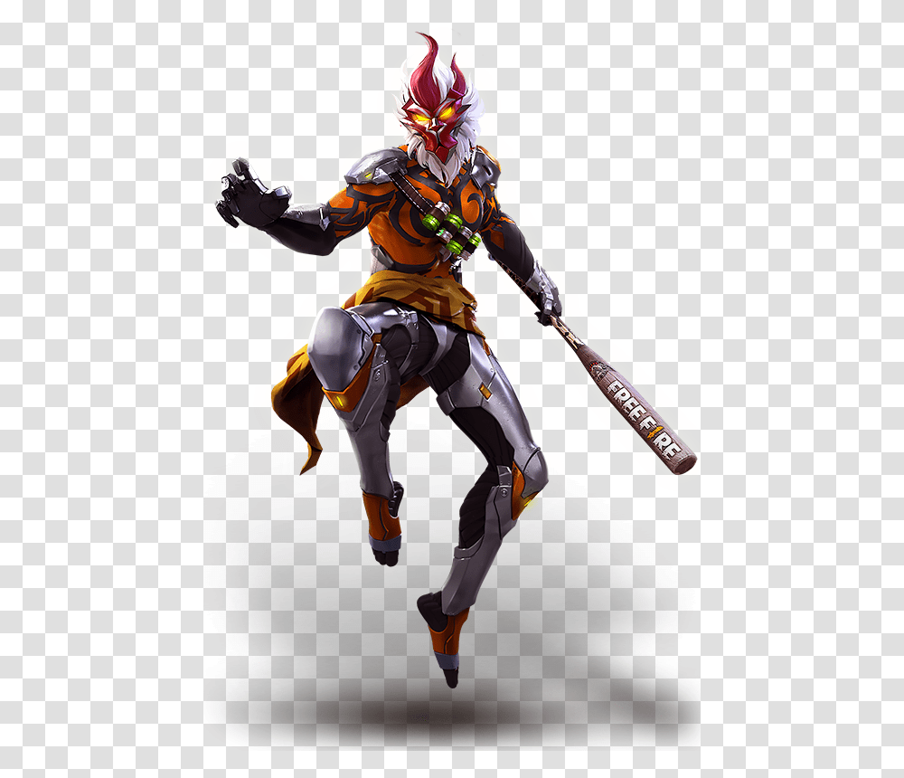 Action Figurefictional Warriorcg Artworkillustration Wukong Free Fire, People, Person, Human, Team Sport Transparent Png