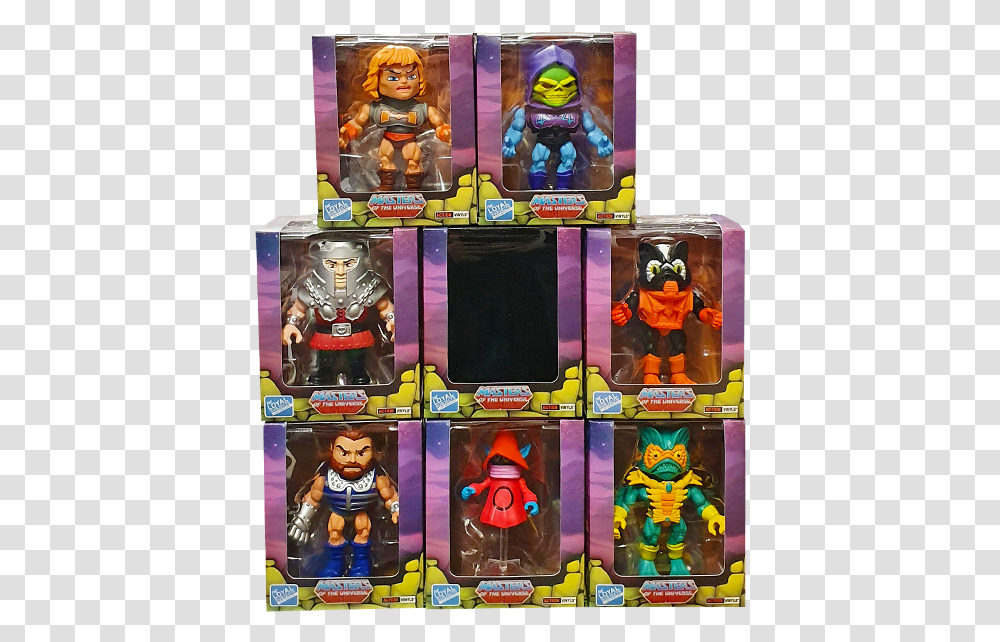 Action Vinyls Masters Of The Universe, Toy, Robot, Figurine, Overcoat Transparent Png