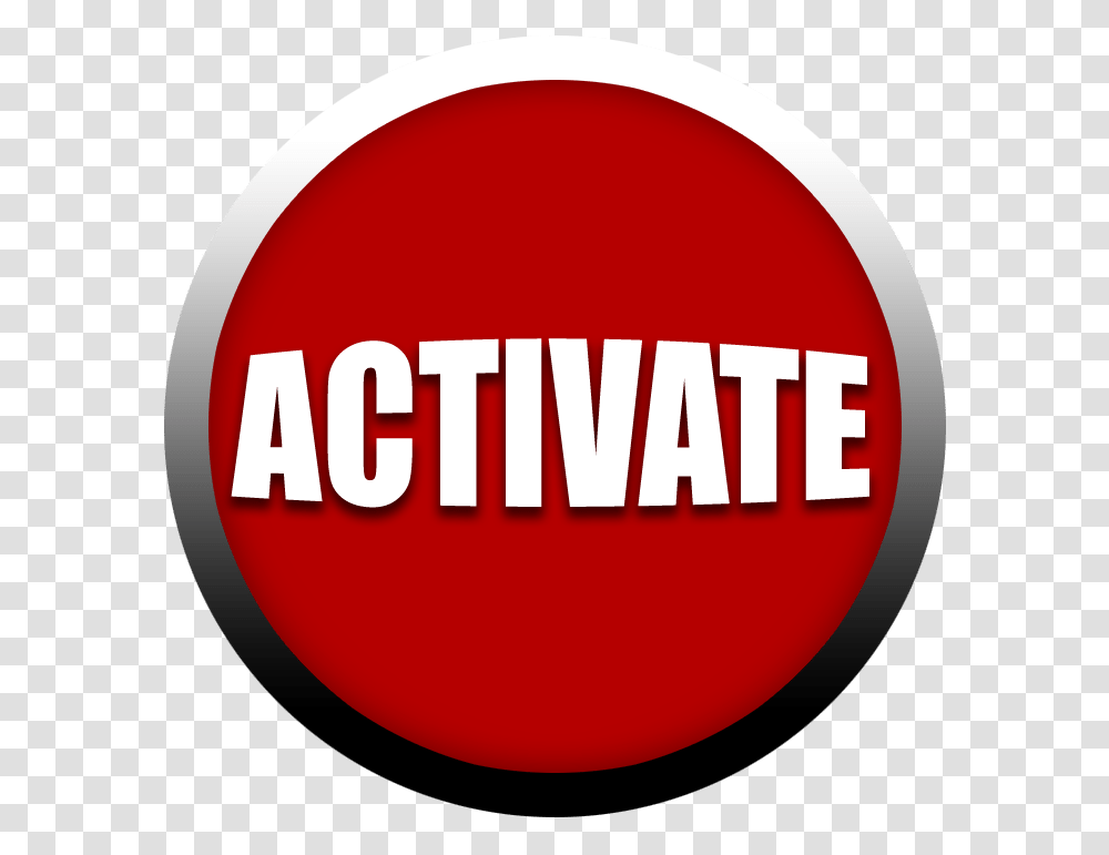 Activate Button Icon, Logo, Sign Transparent Png