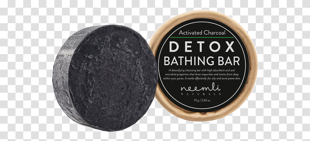 Activated Charcoal Detox Bathing Bar Activated Carbon, Moon, Coin, Money Transparent Png