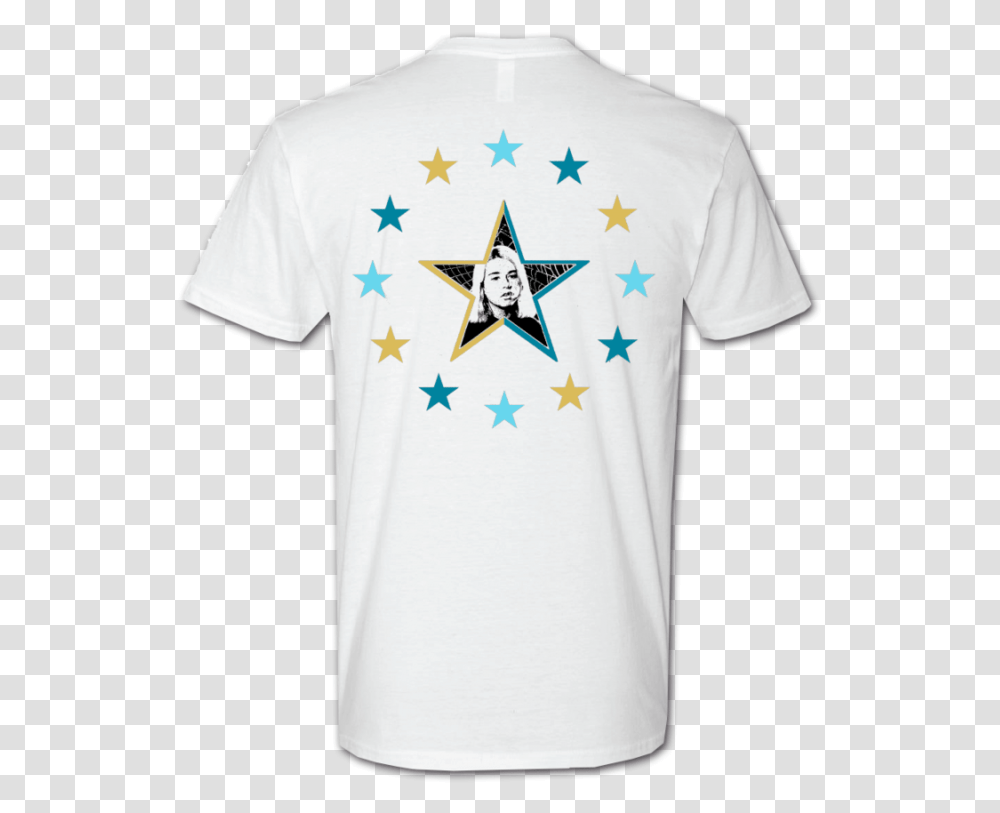 Active Shirt, Apparel, Star Symbol Transparent Png