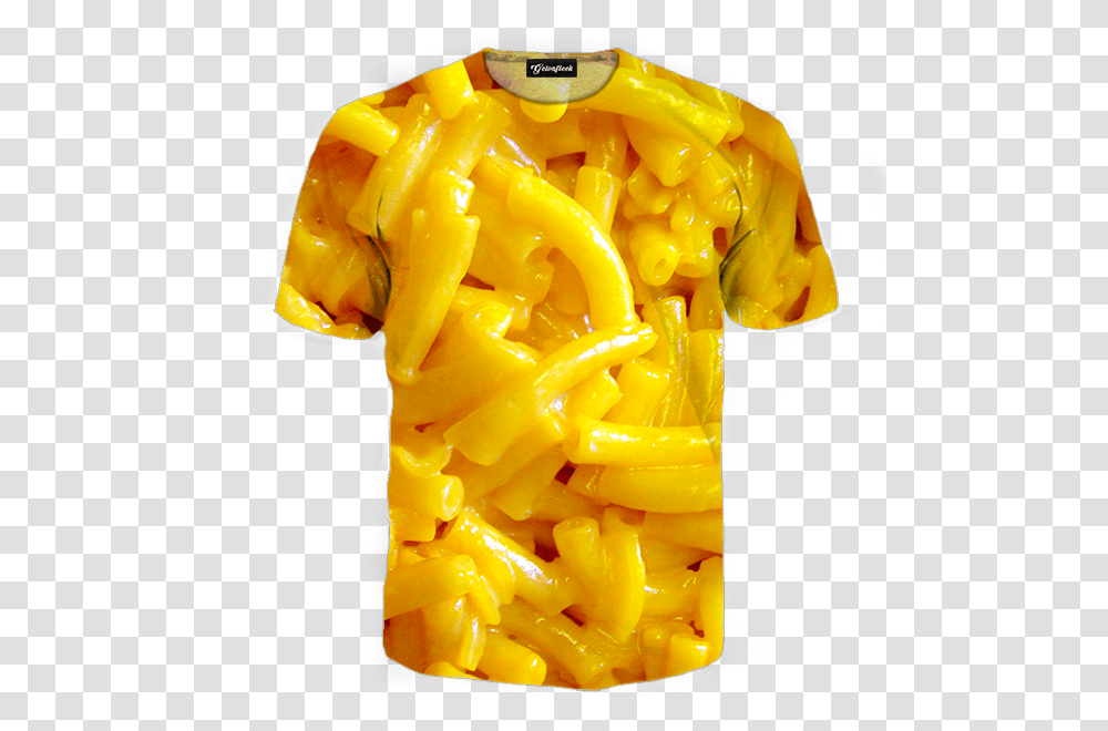 Active Shirt, Macaroni, Pasta, Food, Fries Transparent Png