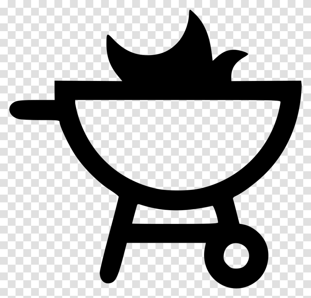 Activities Bbq Icon Free Download, Stencil, Bowl, Scissors, Blade Transparent Png