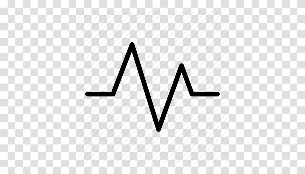 Activity Cardiology Heart Heartbeat Line Pulse Wave Icon, Triangle, Plot, Bow Transparent Png