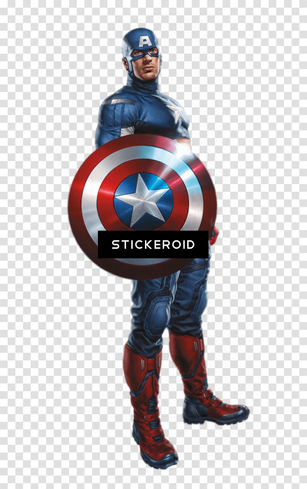 Actor America Captain Hero Shield, Shoe, Footwear, Apparel Transparent Png
