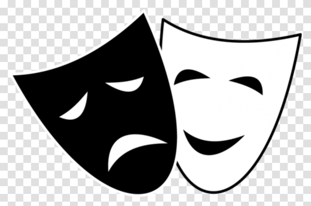 Actor Clipart Drama Club, Stencil, Batman Logo Transparent Png