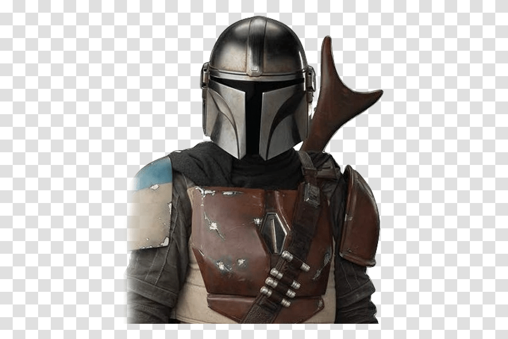 Actor That Plays Mandalorian, Helmet, Apparel, Armor Transparent Png