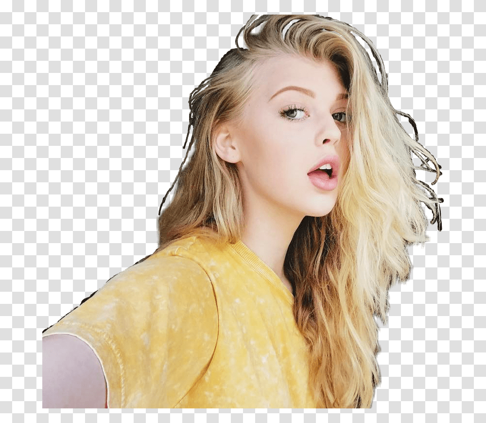 Actress Clipart Sexy Pics Of Loren Gray, Person, Face, Female Transparent Png