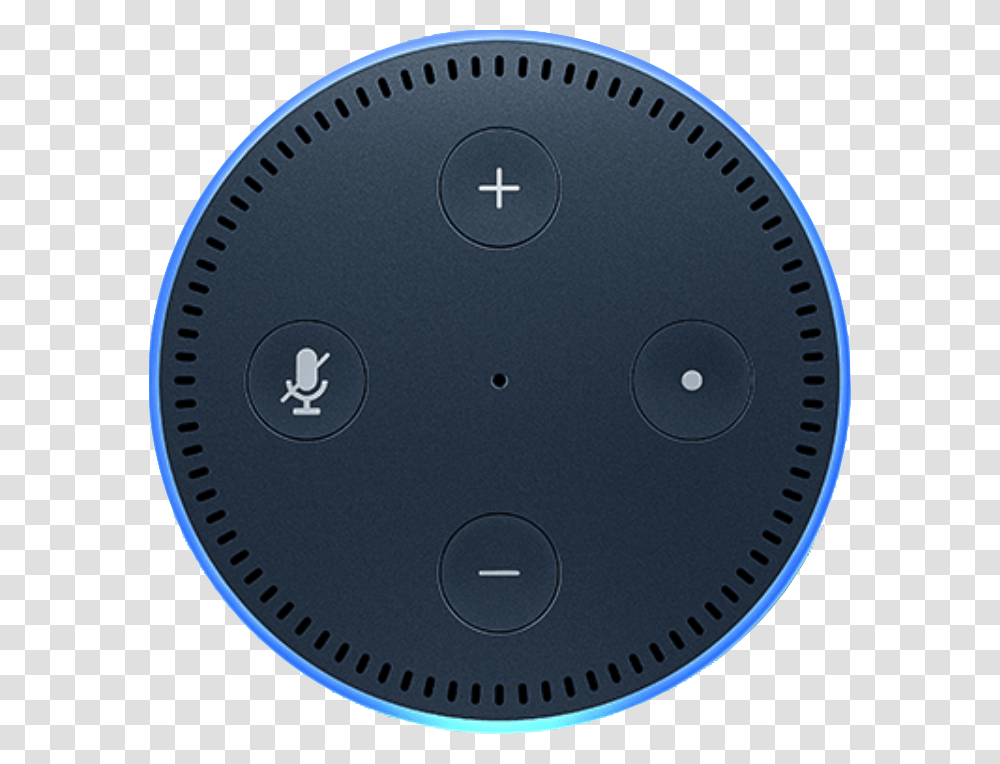 Actual Size Image Of Amazon Echo Dot Amazon Echo Dot 2nd Generation, Disk, Electronics Transparent Png