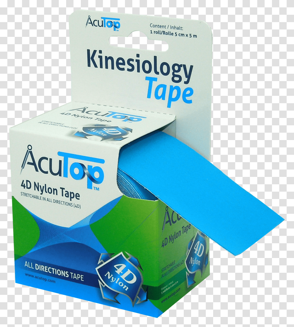 Acutop 4d Nylon Tape Elastic Therapeutic Tape, Flyer, Poster, Paper, Advertisement Transparent Png