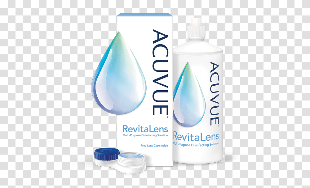 Acuvue Revitalens Acuvue Revitalens, Bottle, Lamp, Cosmetics, Plastic Transparent Png