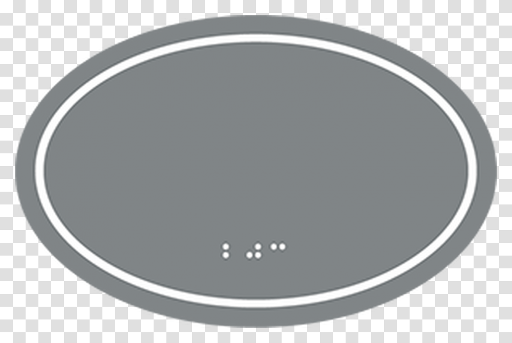 Ada Oval Room Number Sign With Border Circle Transparent Png