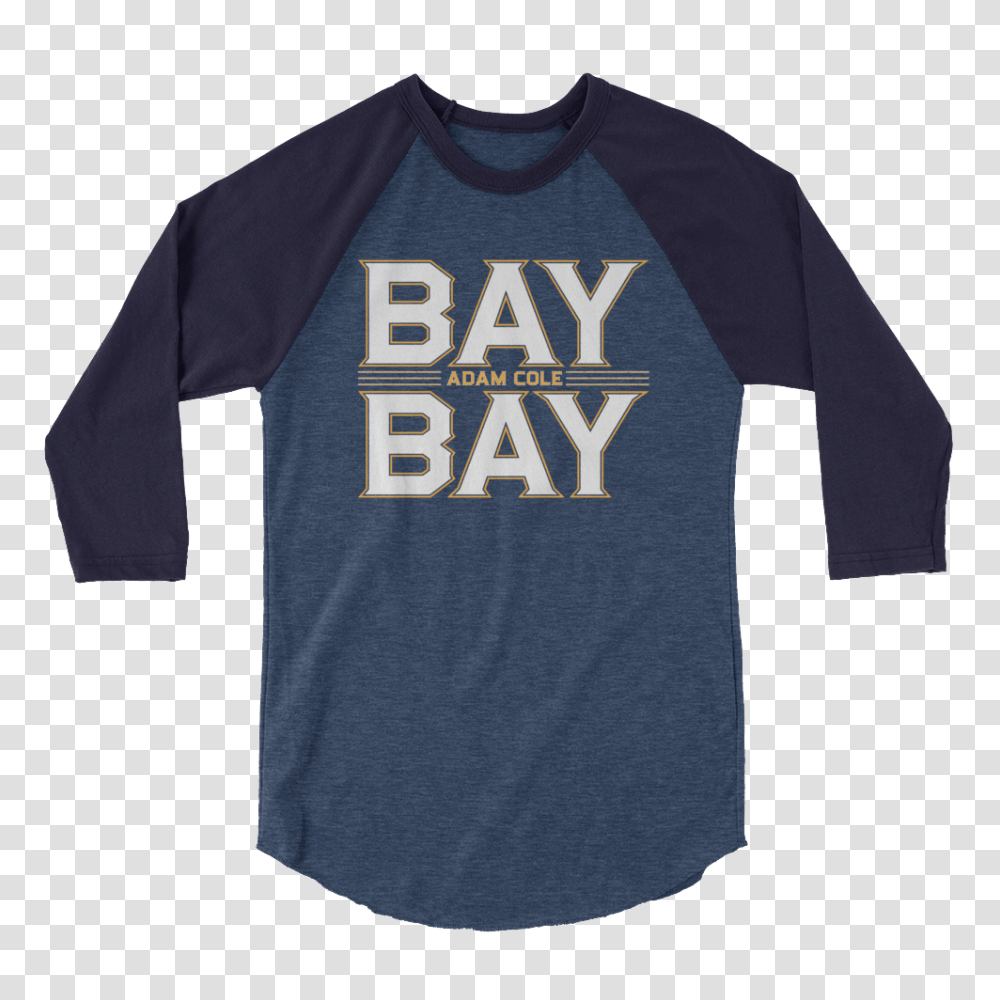 Adam Cole Bay Bay Logo Sleeve Raglan Shirt, Apparel, Long Sleeve, T-Shirt Transparent Png