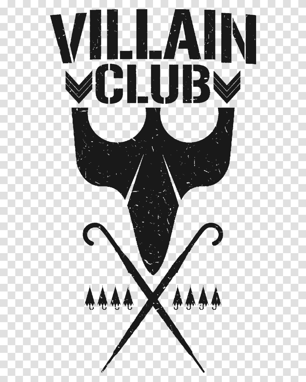 Adam Cole Villain Club Logo, Poster, Advertisement, Stencil Transparent Png