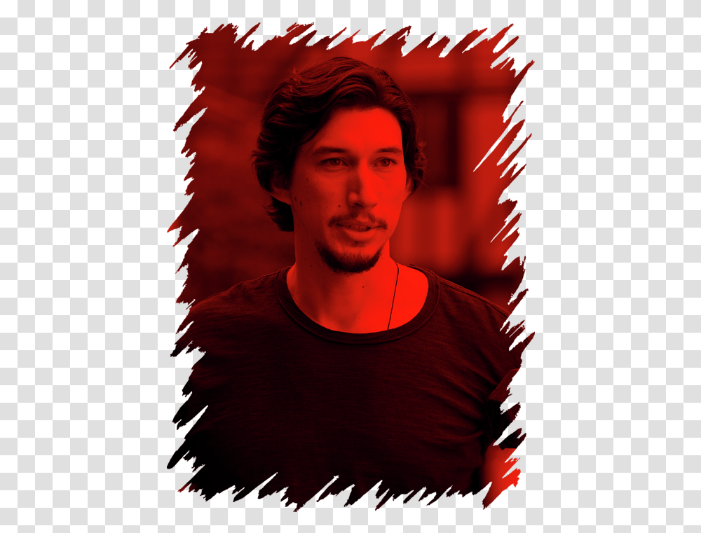 Adam Driver Onesie For Sale Hair Design, Person, Man, Face, Portrait Transparent Png