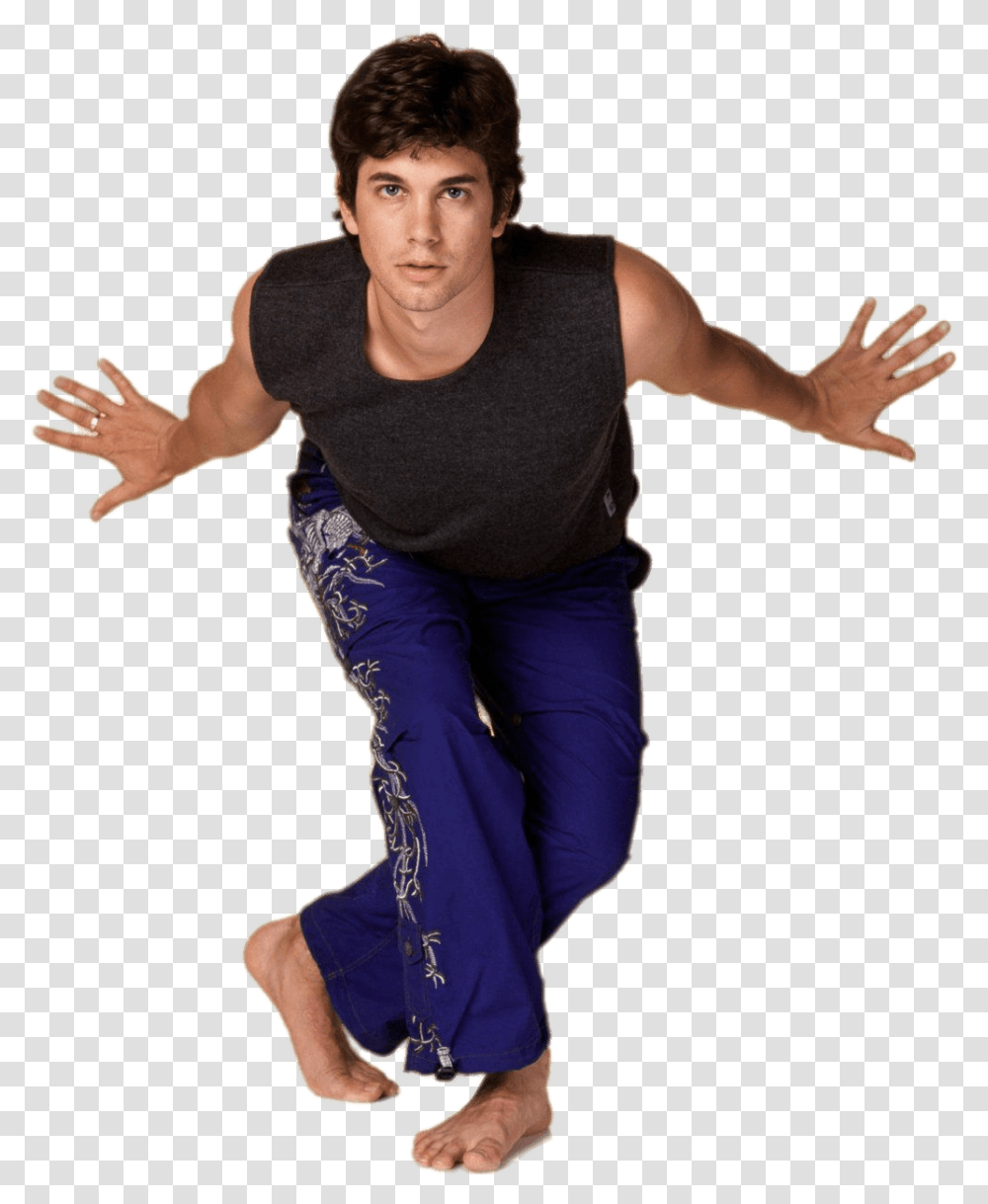 Adam Garcia Dance Move Adam Garcia Barefoot, Dance Pose, Leisure Activities, Person, Human Transparent Png