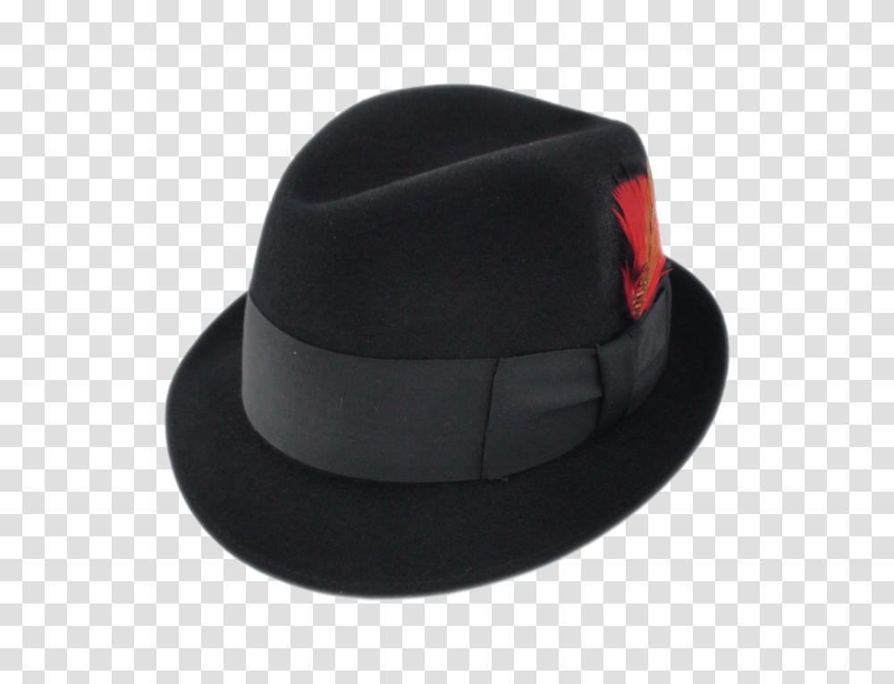 Adam Hats Premier Black Fur Felt Fedora Hat, Apparel, Baseball Cap, Sun Hat Transparent Png