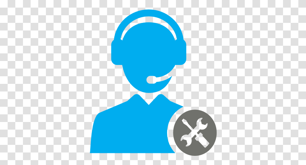 Adaptable Lifecycle Management Services Technical Support Icon Blue, Stencil, Electronics, Symbol, Hand Transparent Png