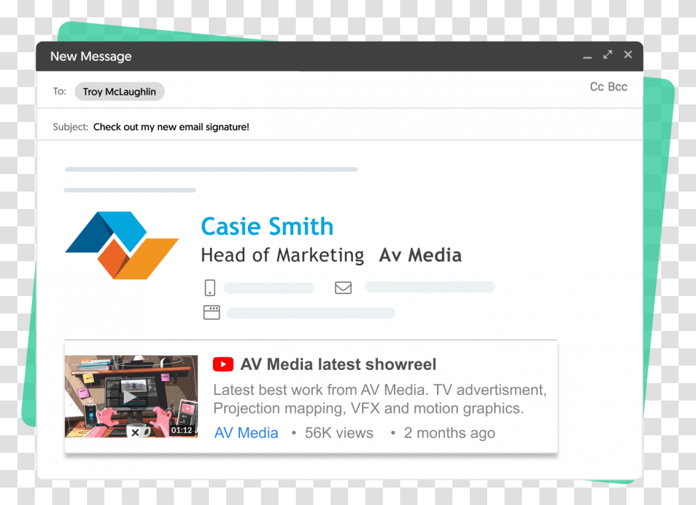 Add A Video To Your Gmail Signature Add Video Signature Gmail, File, Text, Webpage, Paper Transparent Png