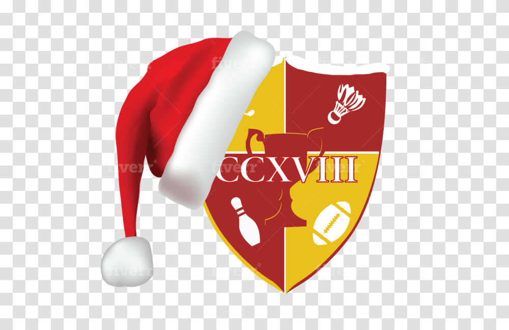Add Christmas Holiday Snow Santa Hat To Your Logo Illustration, Armor Transparent Png