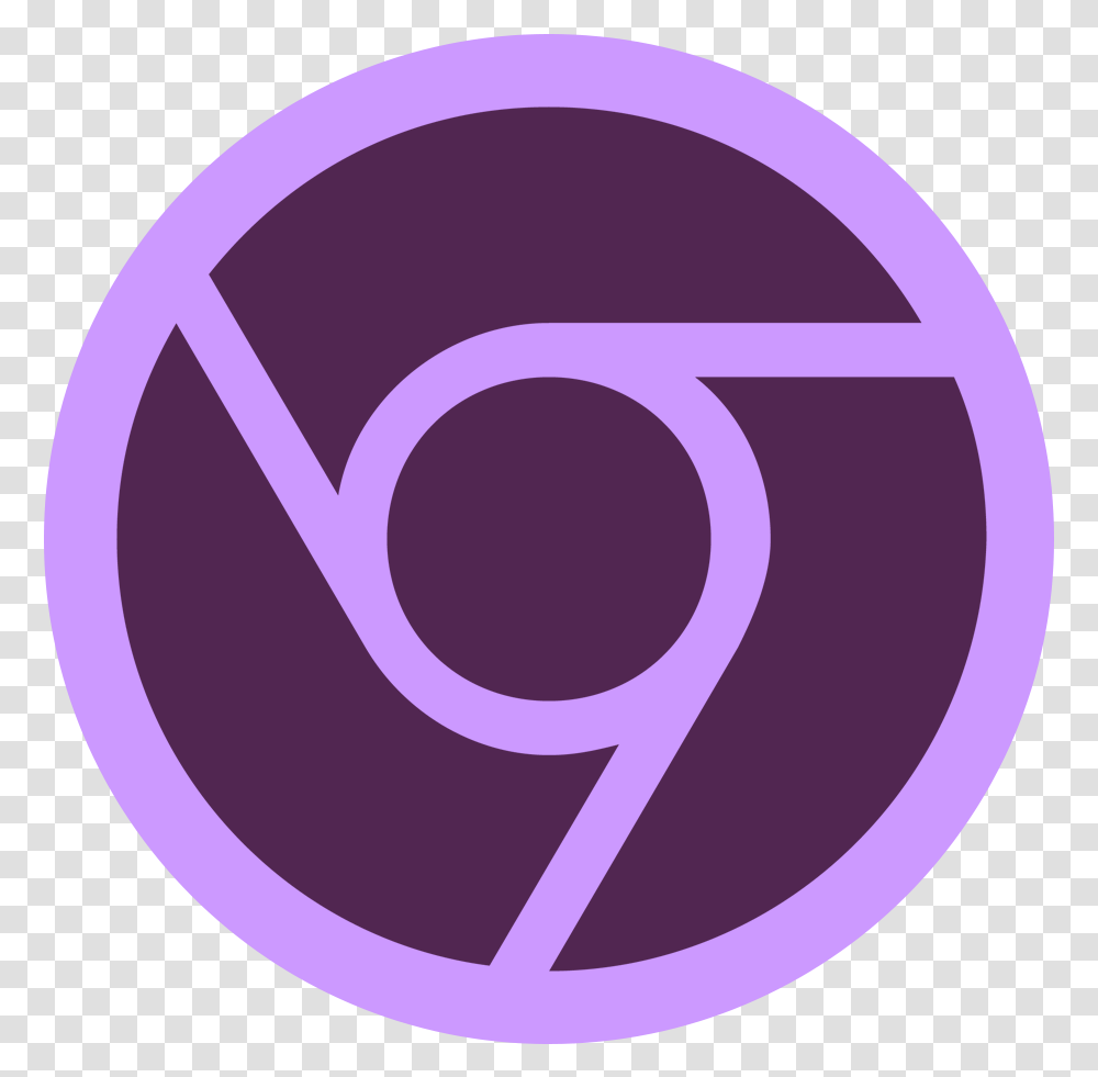 Add Chrome Extensions Using Aesthetic Purple Google Chrome Icon, Logo, Symbol, Trademark, Text Transparent Png