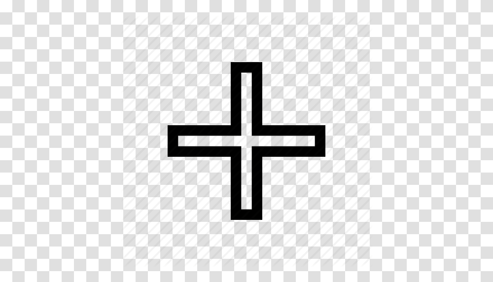 Add Cross Increase Plus Icon, Crucifix, Ceiling Fan Transparent Png