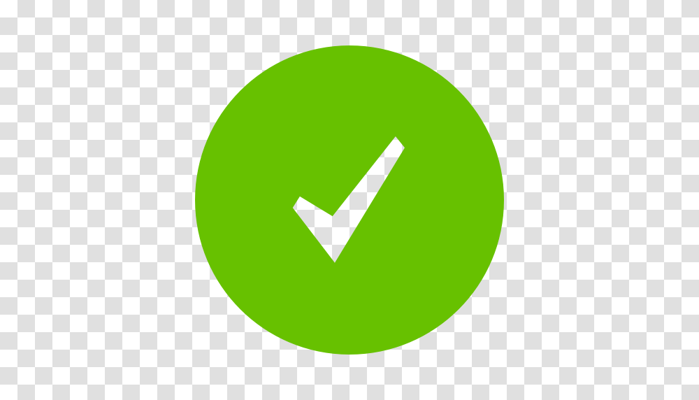 Add Done Good Ok Success Tick Yes Icon, Tennis Ball, Sport, Sports Transparent Png