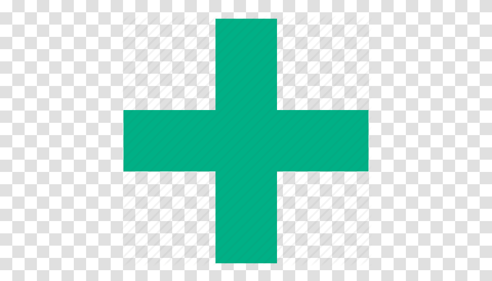 Add Green Cross Health Hospital Medical Symbol New Plus Icon, Star Symbol, Lighting, Pillow, Cushion Transparent Png