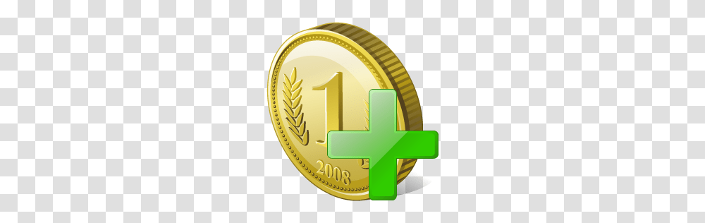Add, Icon, Coin, Money, Gold Transparent Png