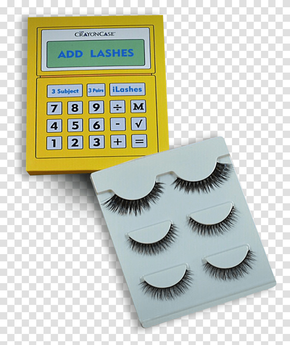 Add Lashes Eyelash Extensions, Calculator, Electronics Transparent Png