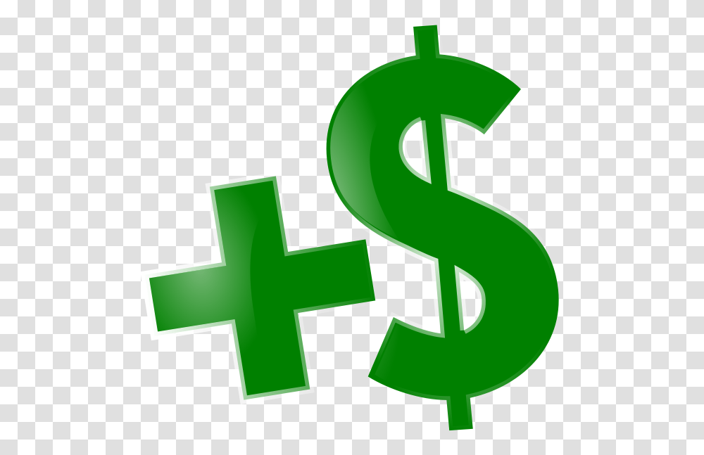 Add Money Clip Arts For Web, Green, Cross, Recycling Symbol Transparent Png