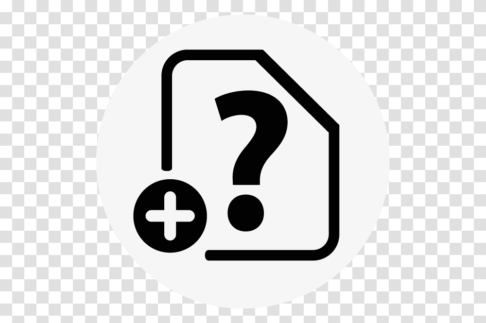 Add New Questions Question Icon, Number, Stencil Transparent Png