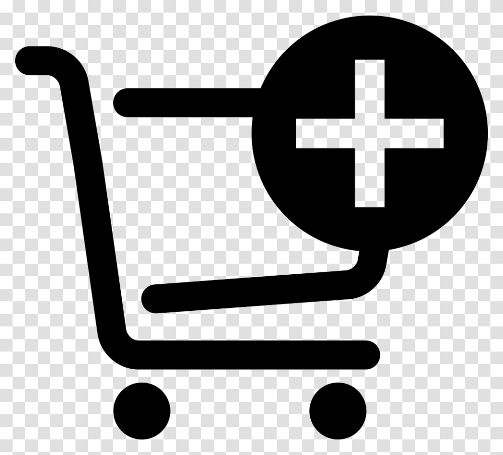 Add Shopping Cart Add To Cart Icon Svg, Shovel, Tool, Silhouette Transparent Png