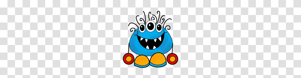 Add This Free Monster Clipart To Your Monster Collection Color, Pac Man Transparent Png
