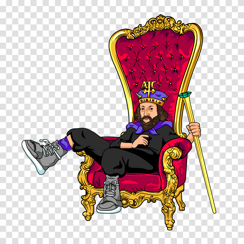 Add To Cart Kings Home, Furniture, Throne, Person, Human Transparent Png