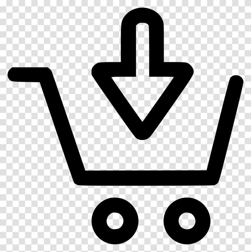 Add To Cart, Stencil, Triangle, Transportation Transparent Png