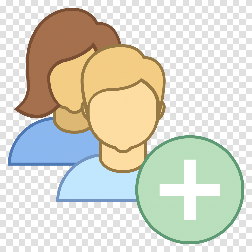 Add User Group Woman Man Icon Add User Group Icon Transparent Png