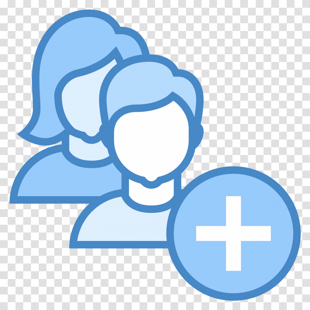 Add User Group Woman Man Icon Transfer, Hand, Ice, Outdoors, Nature Transparent Png