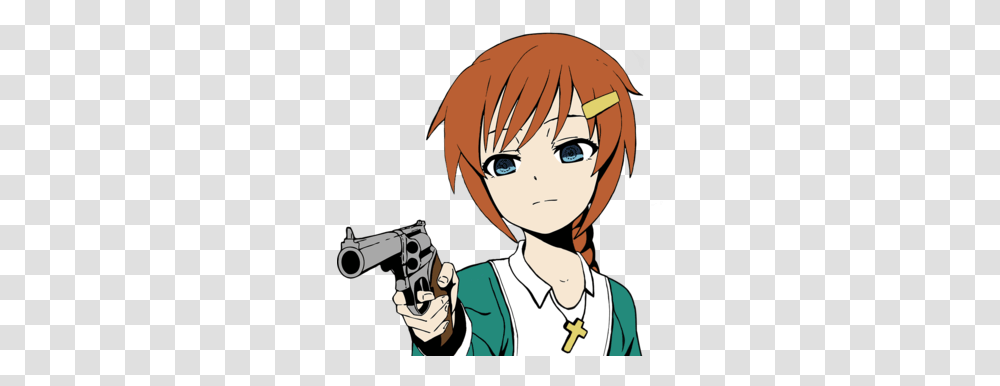 Added, Person, Human, Book, Gun Transparent Png