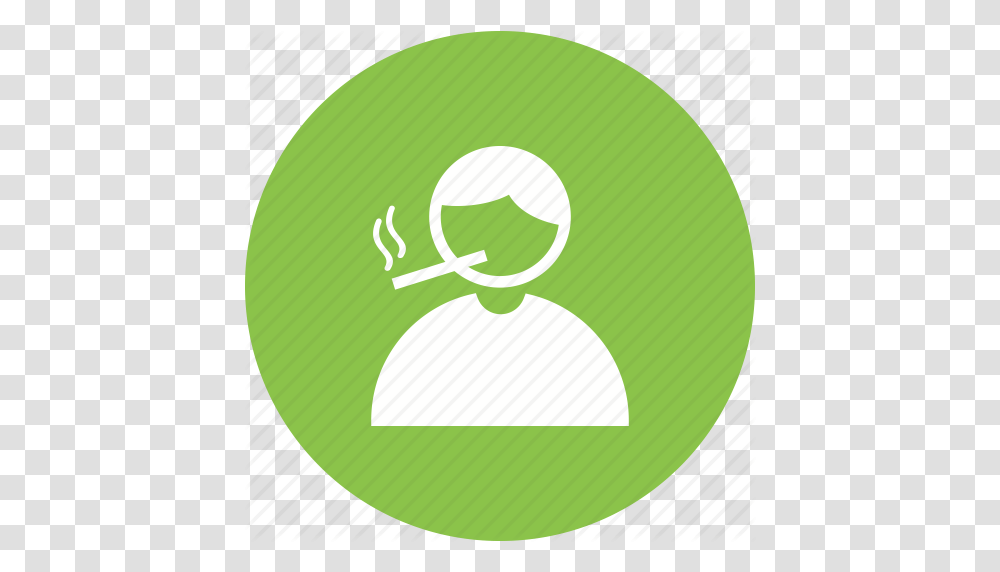Addiction Cigarette Health Man Nicotine Smoke Smoking Icon, Face, Rug, Tennis Ball, Sport Transparent Png