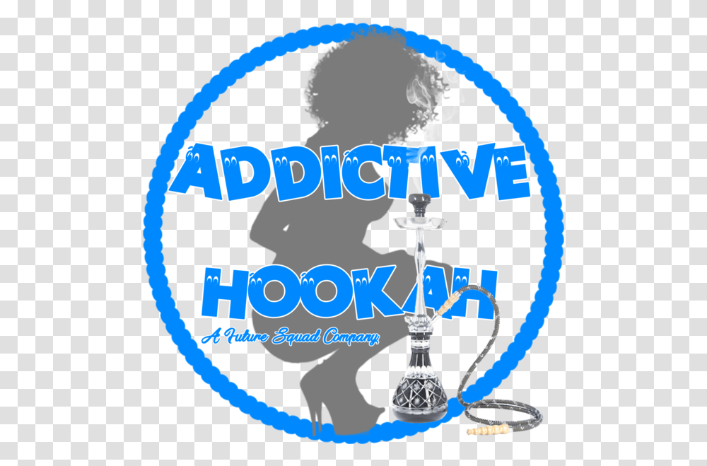 Addictive Hookah Hair Design, Poster, Advertisement, Text, Symbol Transparent Png