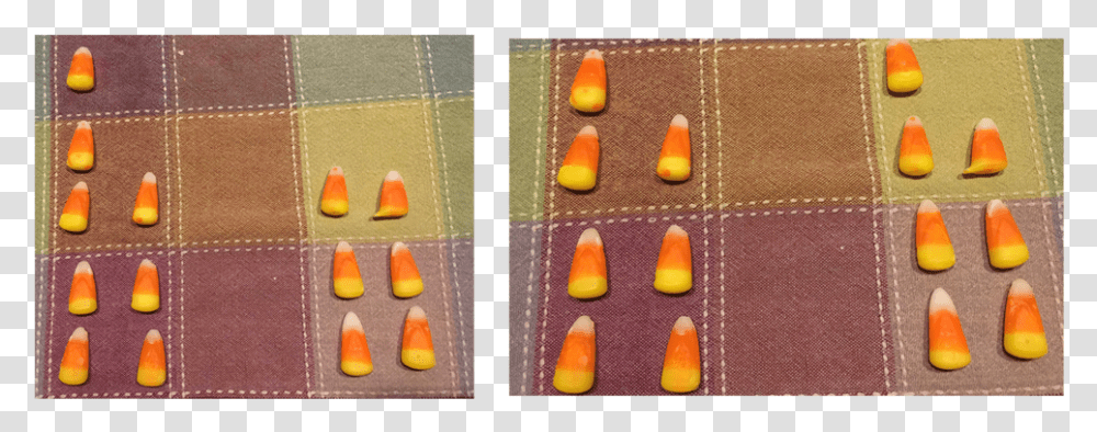 Addition Subtraction Same But Different Candy Corn Amber, Food, Sweets, Confectionery, Plant Transparent Png