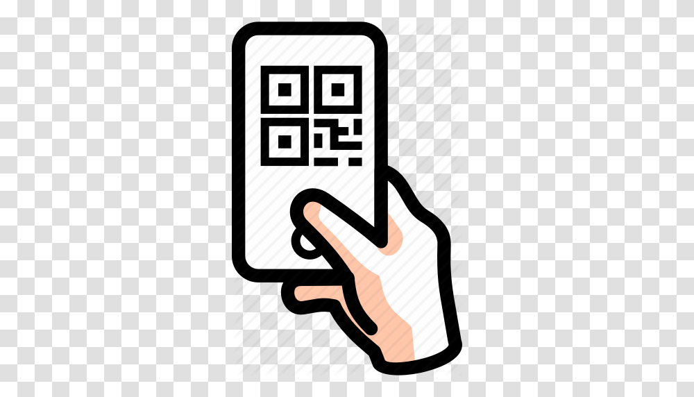 Address Barcode Qrcode Scan Scanner Website Icon, QR Code Transparent Png
