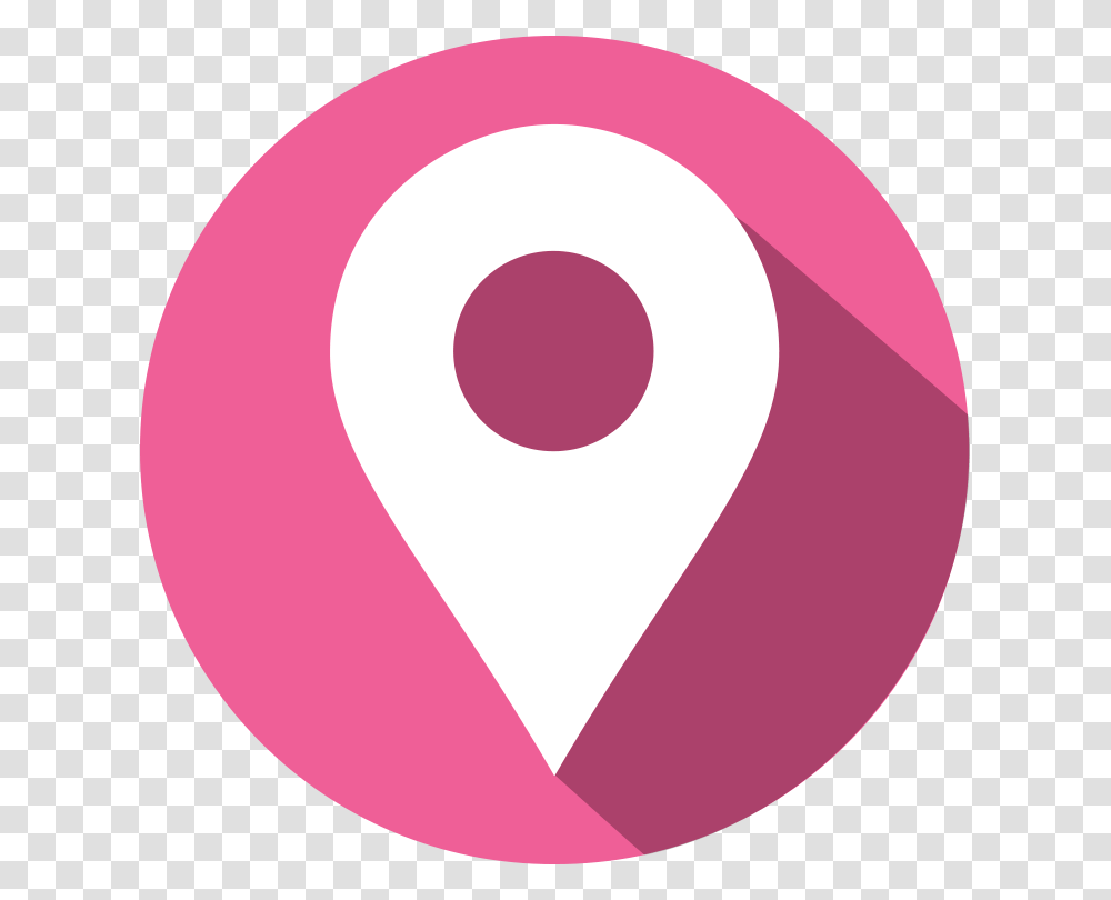 Address Icon Pink, Label, Sticker, Ball Transparent Png
