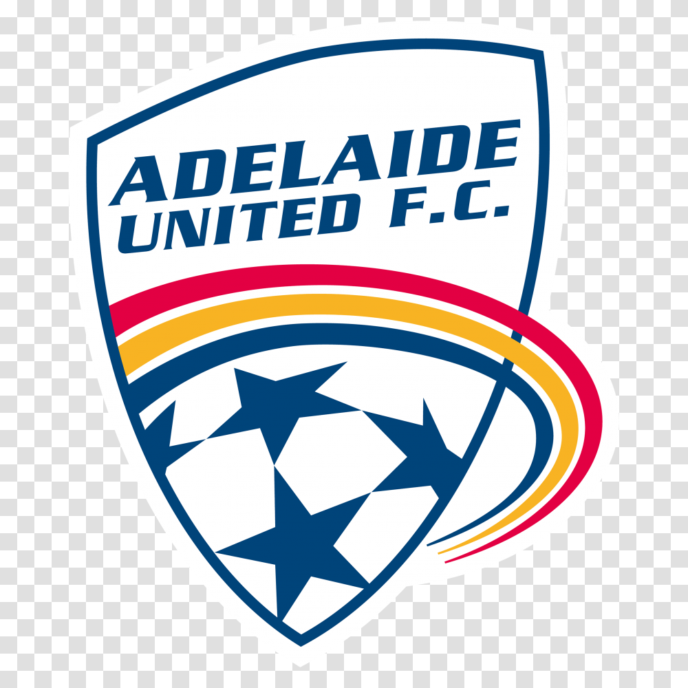 Adelaide United Fc Adelaide United Logo, Symbol, Trademark, Badge, Star Symbol Transparent Png