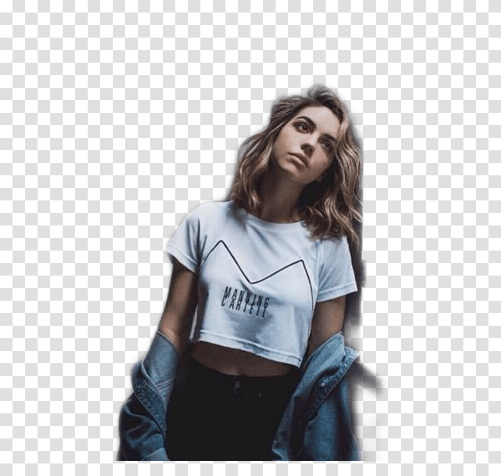 Adelaidekane Corahale Teenwolf Sticker By Alicia02300 Midriff, Clothing, Person, Female, Underwear Transparent Png