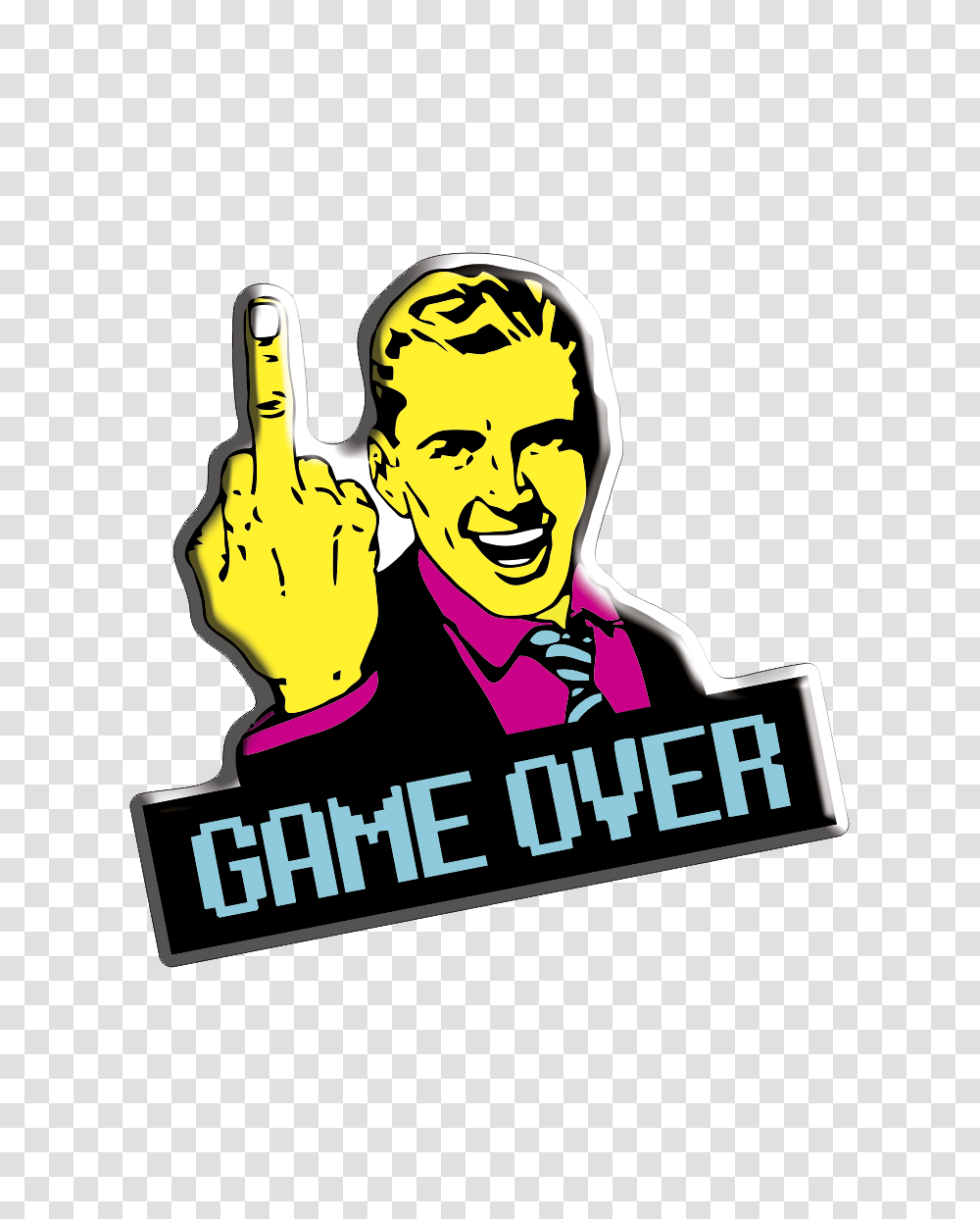Adesivo Game Over Fu, Advertisement, Poster, Hand, Logo Transparent Png