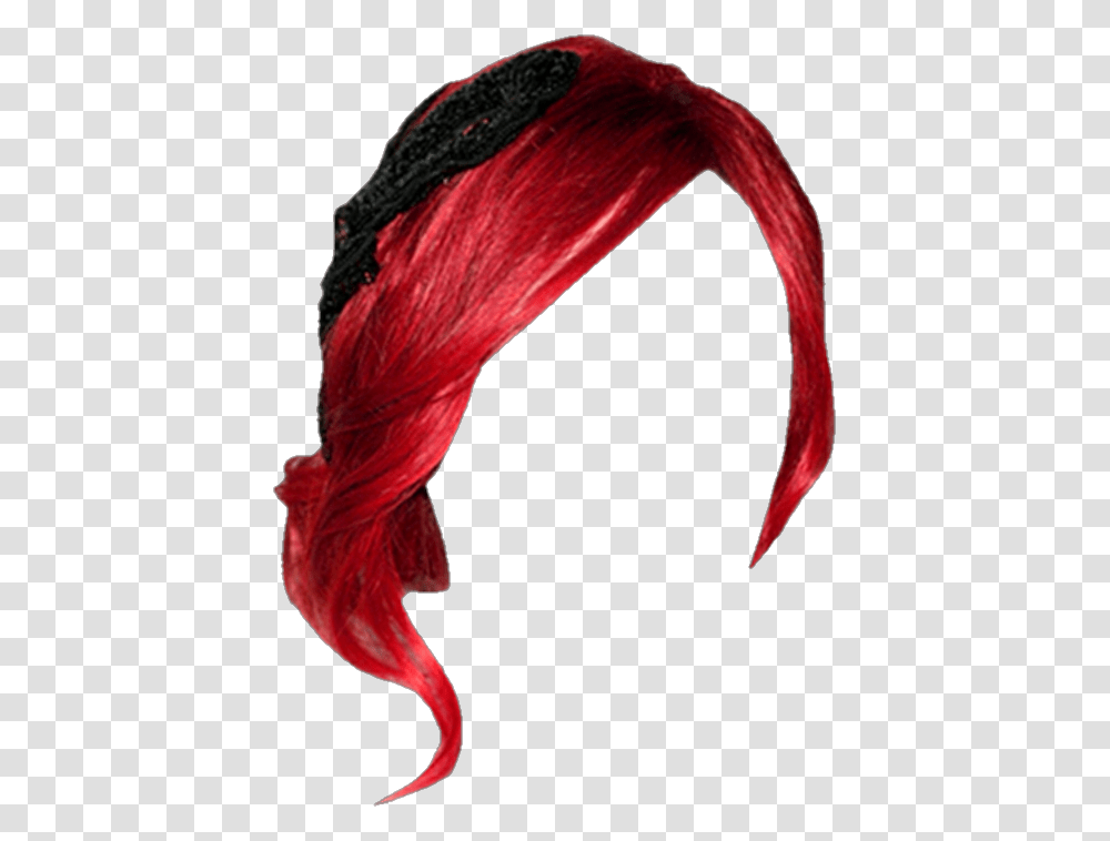 Adesivo Sticker Pngsticker Cabelo Hair Peruca Red Hair, Plant, Petal, Flower Transparent Png