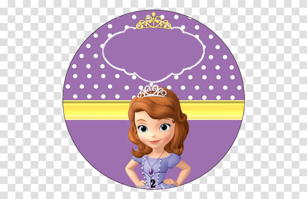Adesivos Personalizados Princesinha Sofia Princesa Sofia Fazendo A Nossa Festa, Purple, Apparel, Human Transparent Png